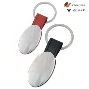 Metal Oval Anahtarlık