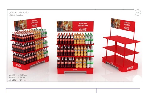 Metal İçecek Teşhir Standı