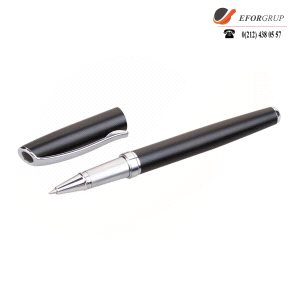 Metal Mat Siyah Roller Kalem