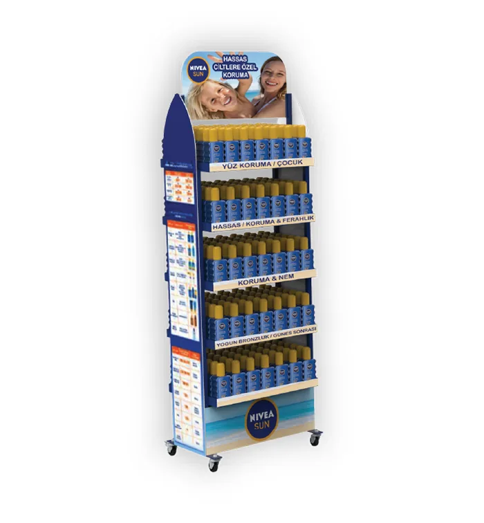 Metal Teşhir Standı Model 05