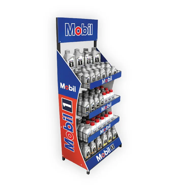 Baskılı Metal Reyon Teşhir Standı - Fuar ve Etkinlik