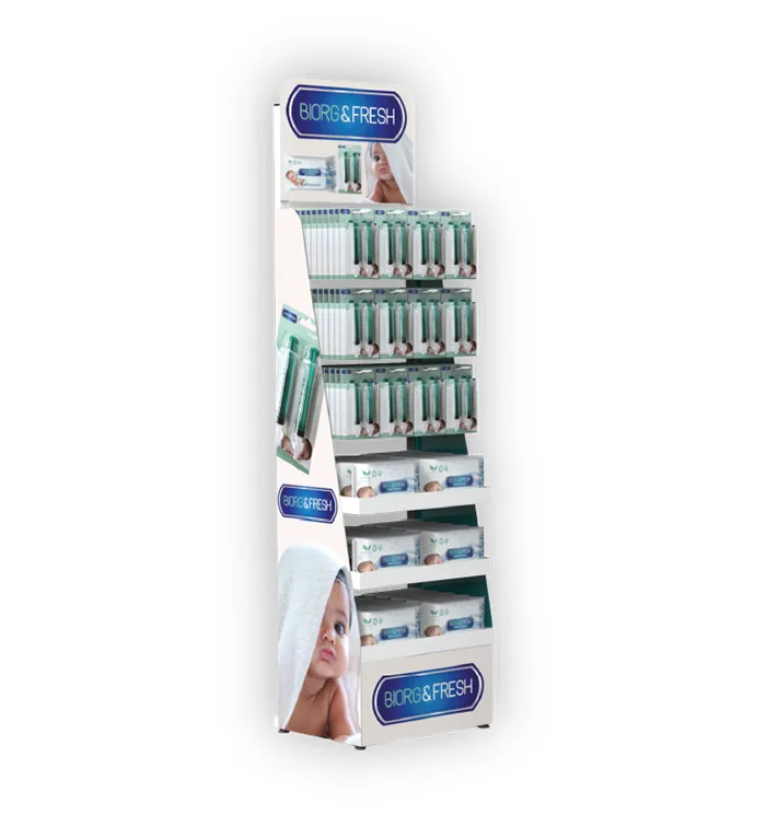 Metal Sergileme Standı - Kozmetik ve Kişisel Bakım