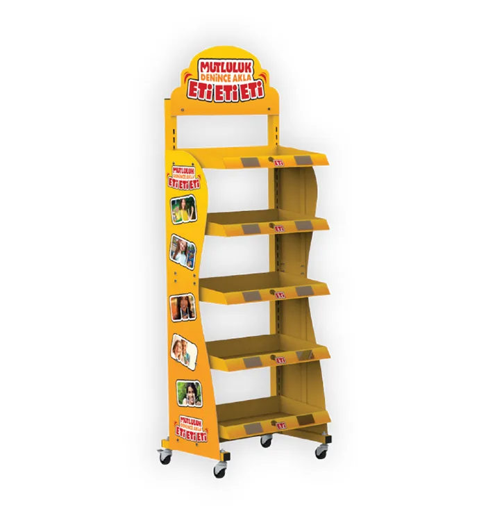 Metal POS Ürün Standı - Kozmetik ve Kişisel Bakım