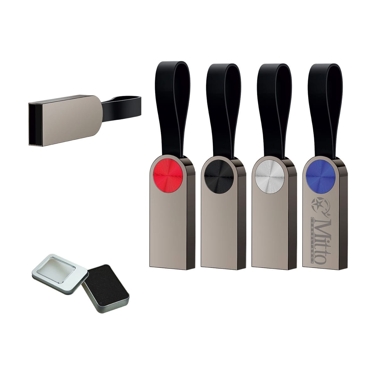 Metal Usb Flash Bellek - Kurumsal