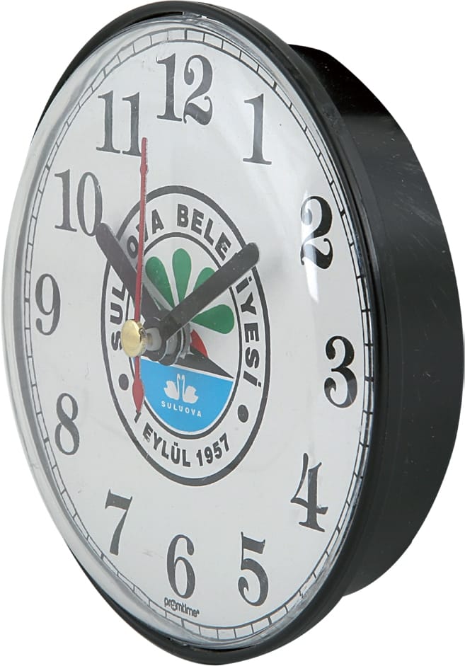 Mıknatıslı Yuvarlak Buzdolabı Saati 10.5 Cm