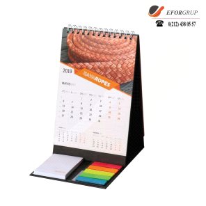 Promosyon Notluklu Masa Takvimi