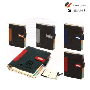 Siyah Organizer Ajanda