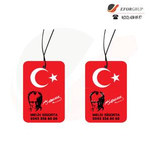 Oto kokusu dikdörtgen atatürklü