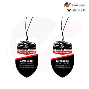 Oto kokusu kalkan siyah-beyaz