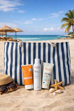 Plaj Çantalı Güneş Bakım Seti