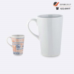 Baskılı Porselen Kupa