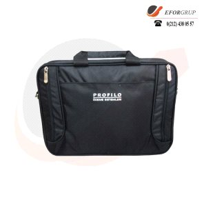 Promosyon Siyah Laptop Çantası (Baskılı)
