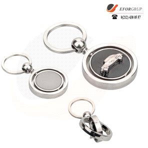 Promosyon Dönen Metal Anahtarlık