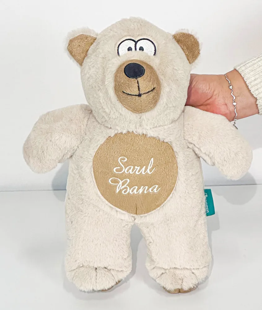 Promosyon Sarıl Bana Peluş Ayı Oyuncak Göbekli