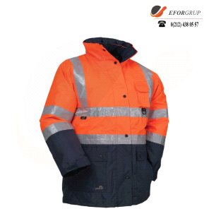 Reflektörlü Turuncu Kaban