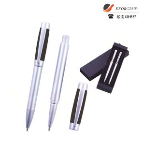 Klipsli Roller Tükenmez Kalem Seti