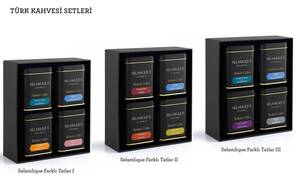 SELAMLIQUE İSTANBUL TÜRK KAHVESI SETLERI I - II - III