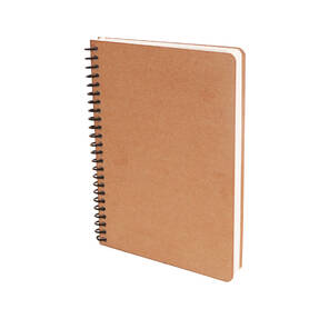 SPİRALLİ KRAFT DEFTER (15X21 CM)