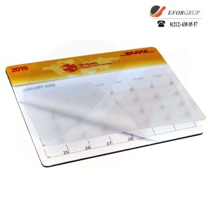 Takvimli Mouse Pad