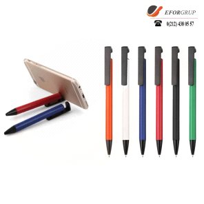 Telefon Tutuculu Tükenmez Kalem