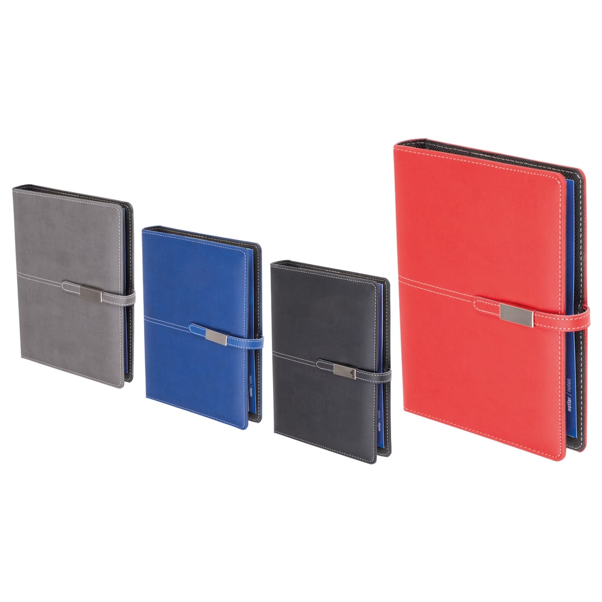 Termo Deri Ajanda Organizer 17X24CM Metal - Logo Baskılı