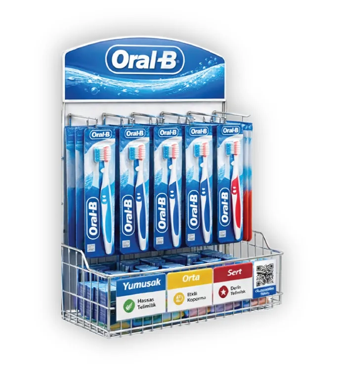 Logo Baskılı Tezgah Üstü Reyon Teşhir Standı - Kasa Önü Teşhiri