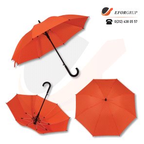 Turuncu Baston Şemsiye