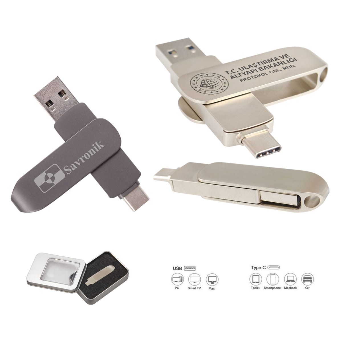 Type-C Otg Usb Flash Bellek