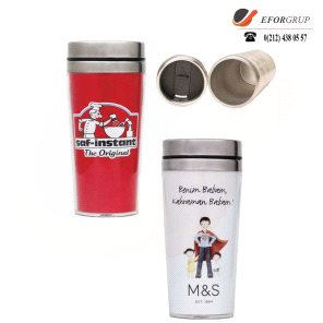 UV Baskılı Termos Bardak ( 450 ml )