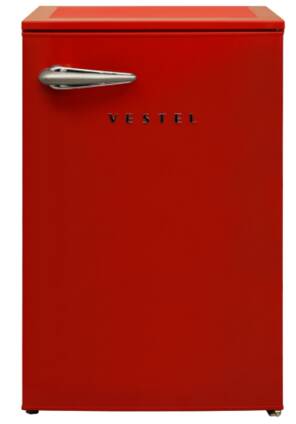 Vestel RETRO SB14311 KIRMIZI 121 Lt Statik Buzdolabı