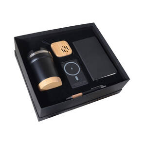 VIP HEDİYE SETİ (TERMOS-SPEAKER-POWERBANK-KALEM-NOTDEFTERİ)