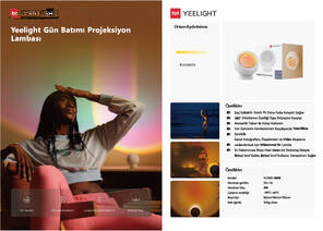 Yeelight Gün Batımı Projeksiyon Lambası