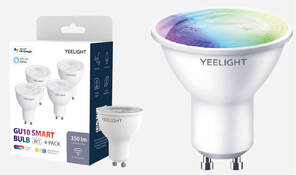 Yeelight W1 LED Akıllı Ampul GU10 (Renkli) (4 Adet)