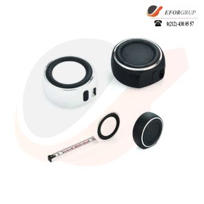 Yuvarlak Metre (Siyah - Beyaz)