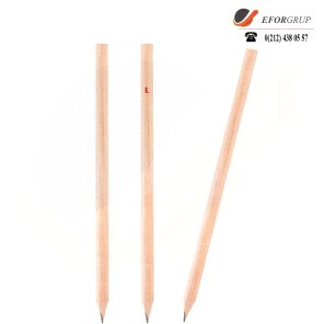 Yuvarlak Naturel Kurşun Kalem