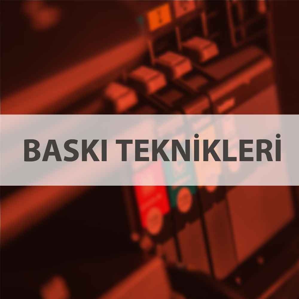 Promosyon Baskı Teknikleri 