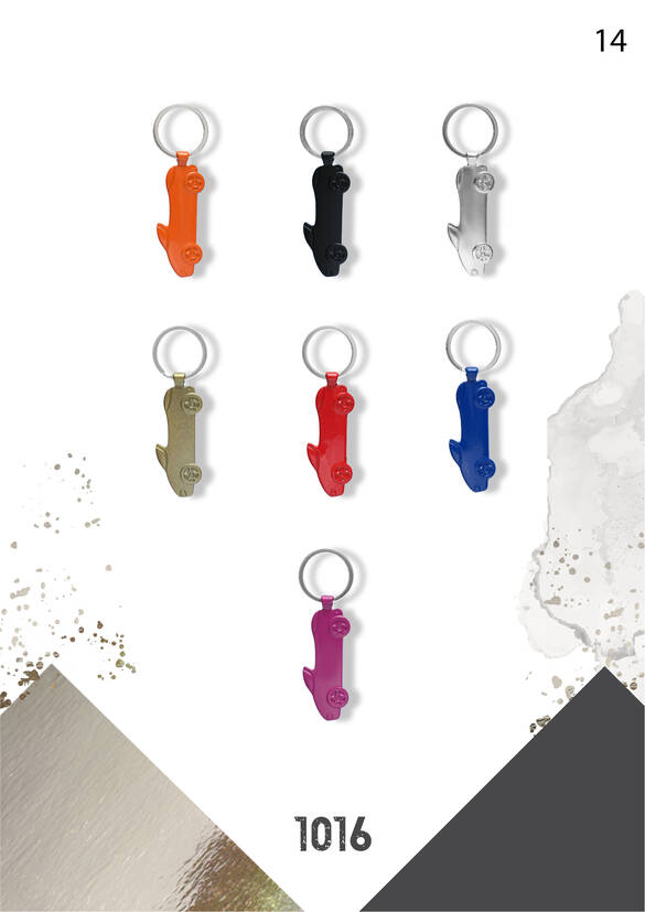 1016 METAL ARABA ŞEKLİNDE ANAHTARLIK