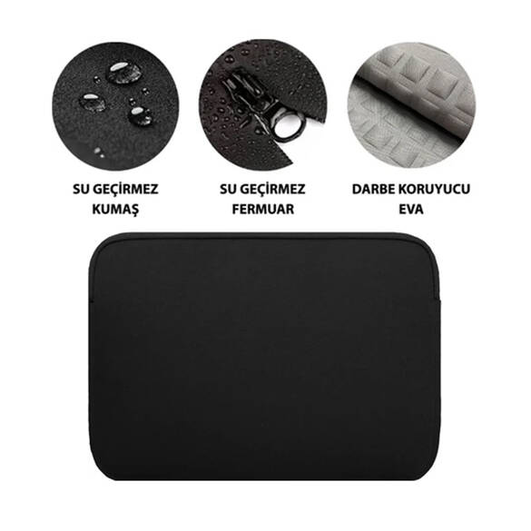 13-13.3 & 14” MACBOOK AIR VE ULTRABOOK UYUMLU - SU GEÇİRMEZ