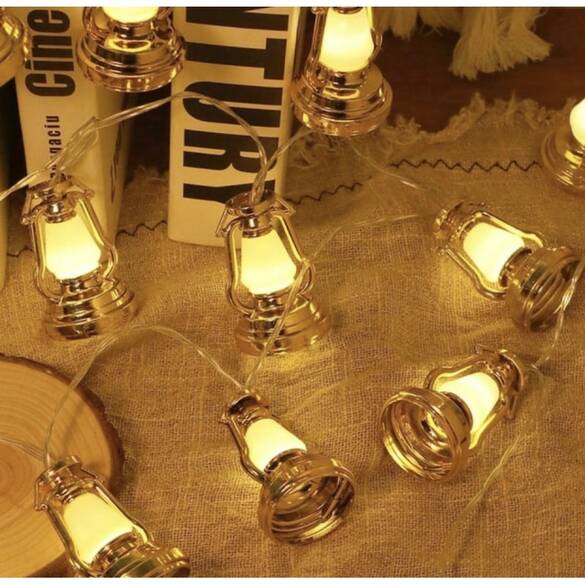 2m 10 Led Ramazan Kandili Led Işık