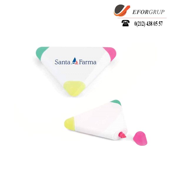 3'lü Üçgen Fosforlu Kalem