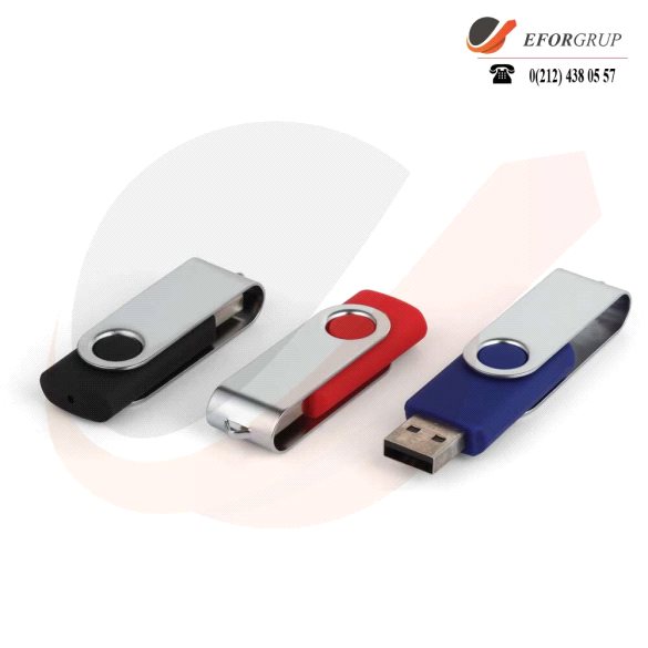 4 GB Döner Kapaklı USB Bellek