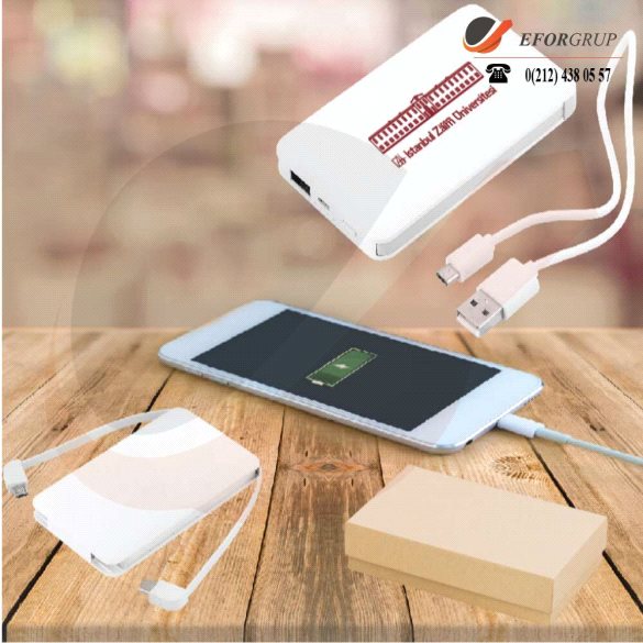 5000 mAh Baskılı PowerBank 