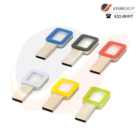 8 GB Şeffaf USB Bellek