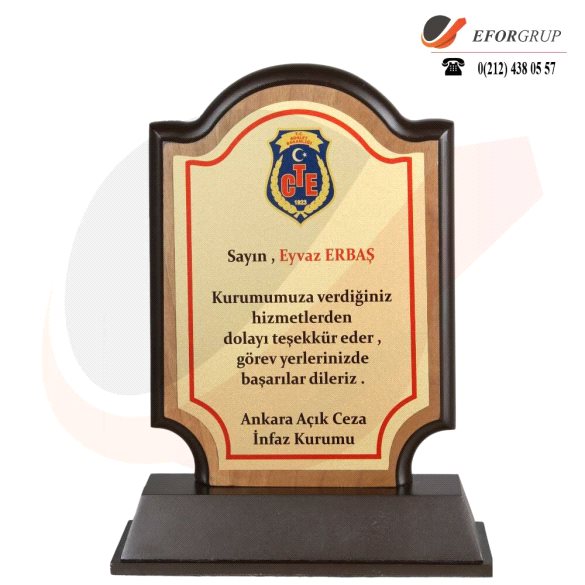 Ahşap Plaketler