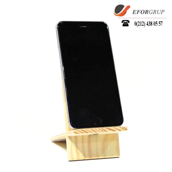 Ahşap Telefon Tutucu