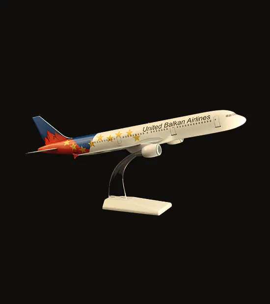 Airbus A321 CEO Logo Baskılı Uçak Maketi