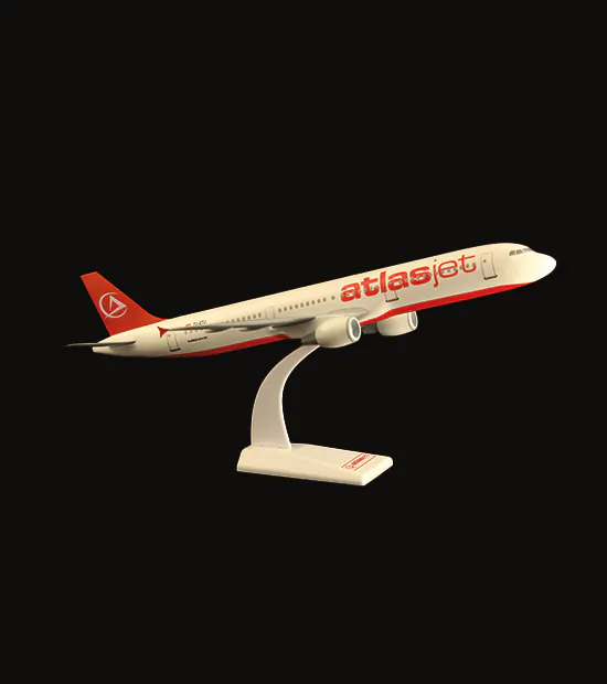 Airbus A321 CEO Logo Baskılı Uçak Maketi