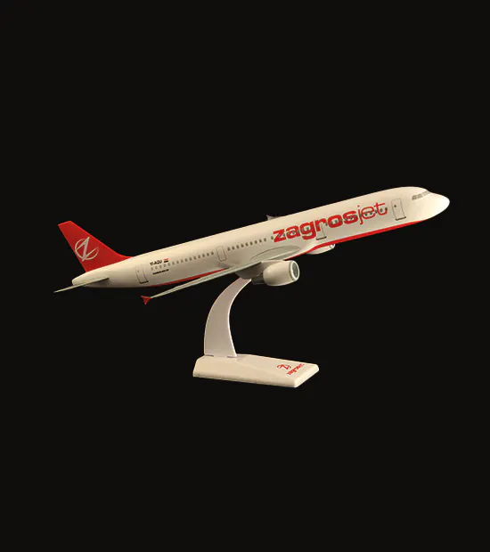 Airbus A321 CEO Logo Baskılı Uçak Maketi