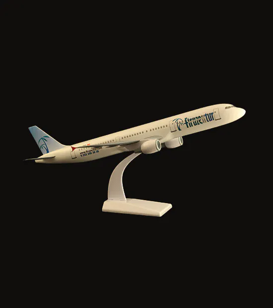 Airbus A321 CEO Logo Baskılı Uçak Maketi