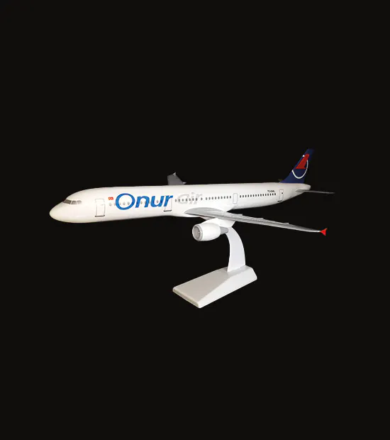 Airbus A321 CEO Logo Baskılı Uçak Maketi